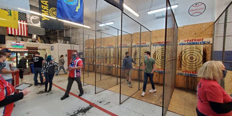 About Patriot Axe Throwing, Hickory, NC