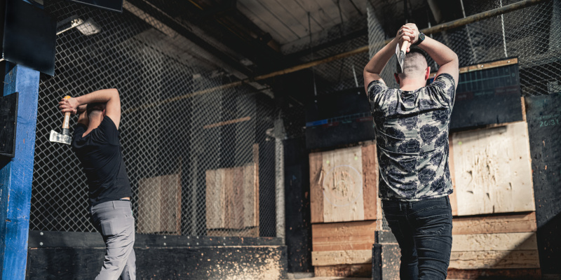 Spice Up Your Nightlife by Going Axe Throwing